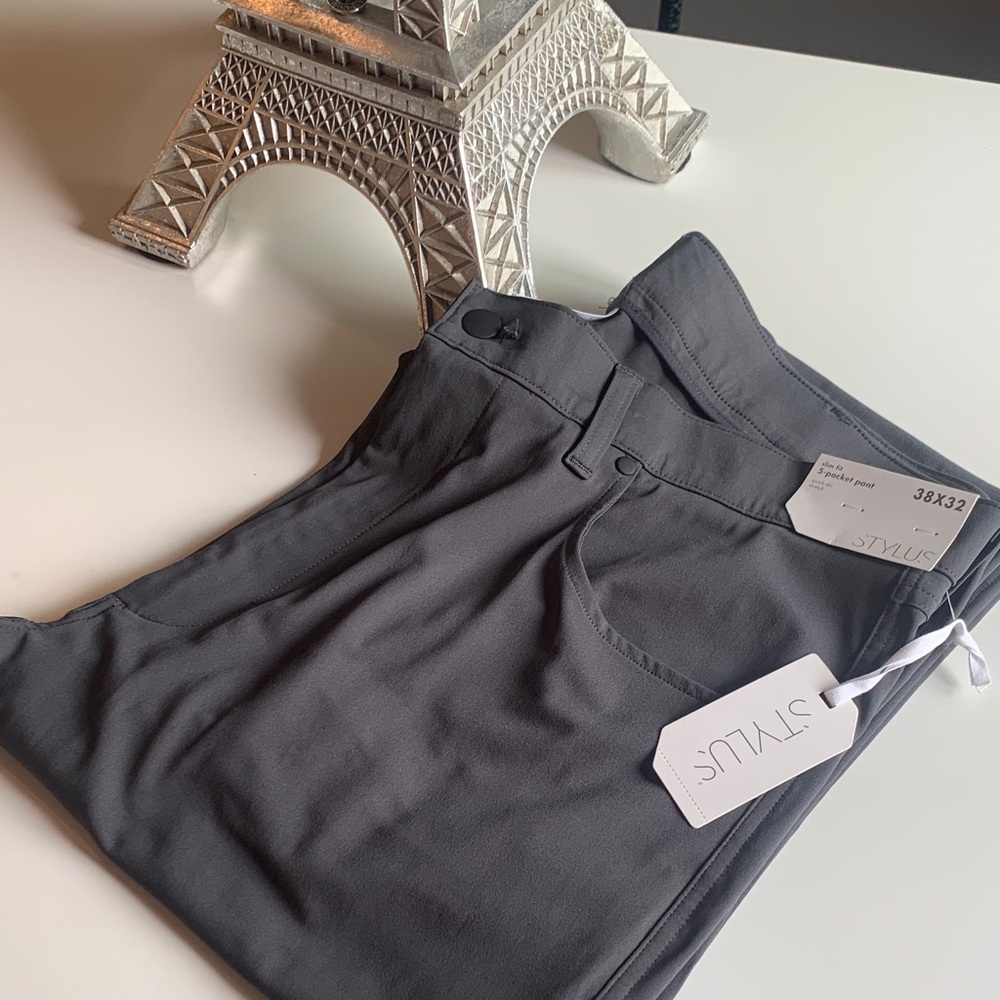 STYLUS Charcoal Trousers